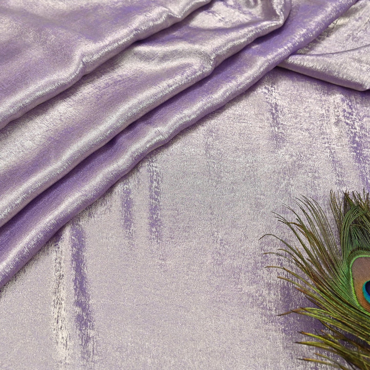 Indian New Golden Indigo Georgette shimmeri Design Fabric Crafting Quilting Dress making Crafting soft 5yards