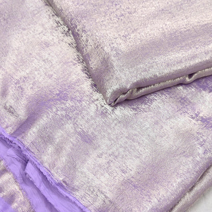 Indian New Golden Indigo Georgette shimmeri Design Fabric Crafting Quilting Dress making Crafting soft 5yards