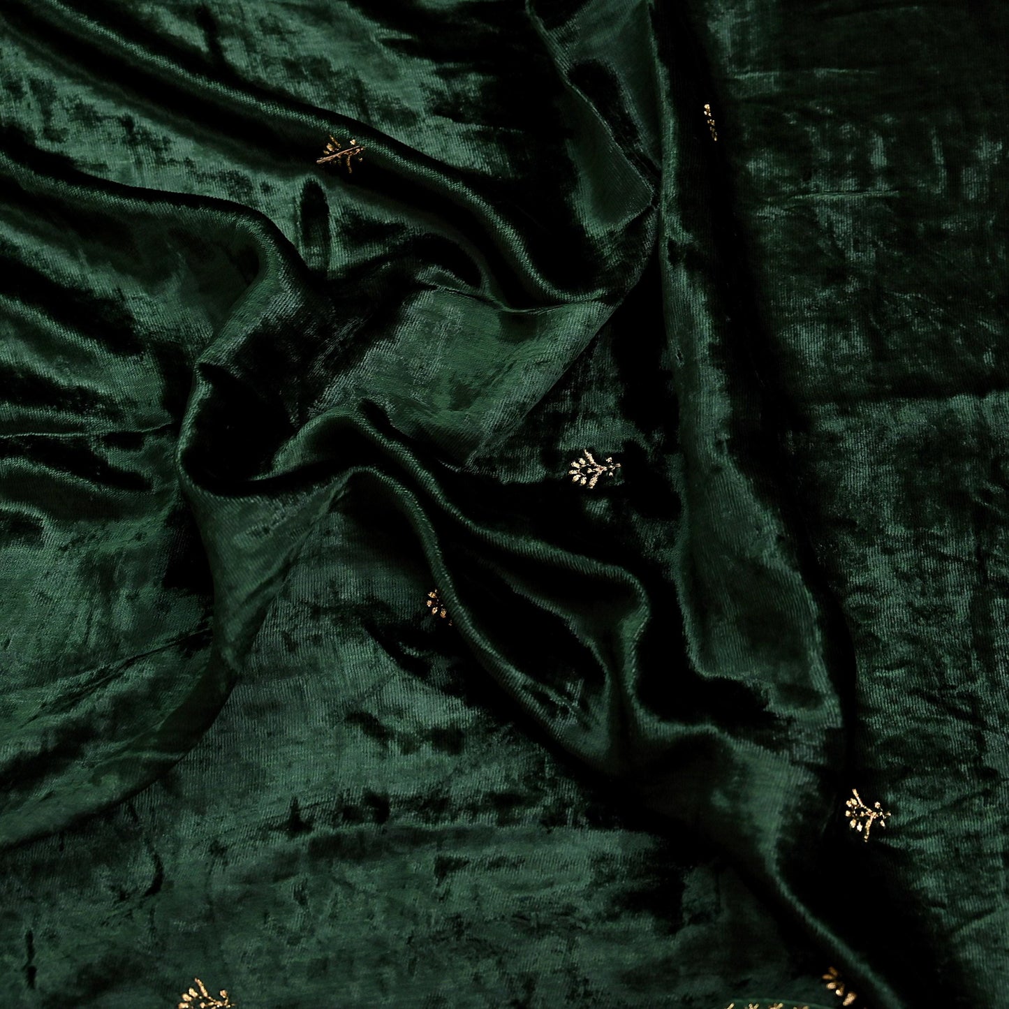 Indian Vintage Dupatta Bottle green Long Stole velvet Scarves Veil Hijab Wrap Scarf Boho For her For women's Bollywood stole