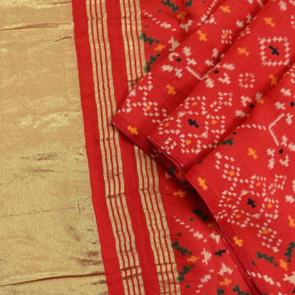Indian Vintage Dupatta Red Long Stole Artificial Silk Woven Pinted Scarves Veil Scarf Wrap Soft Hijab Party wear veil