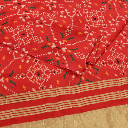 Indian Vintage Dupatta Red Long Stole Artificial Silk Woven Pinted Scarves Veil Scarf Wrap Soft Hijab Party wear veil