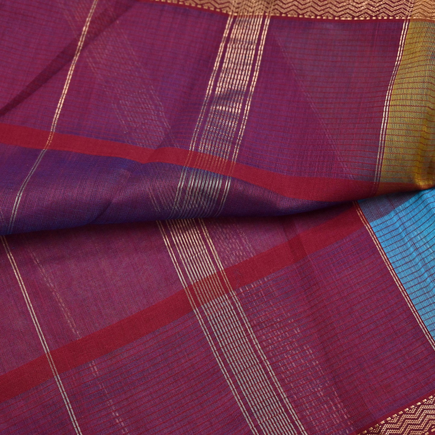 Indian Vintage Dupatta Multi Long Stole Block Print Pure Chanderi Silk Scarves Veil Zari Wrap Hijab Fringes