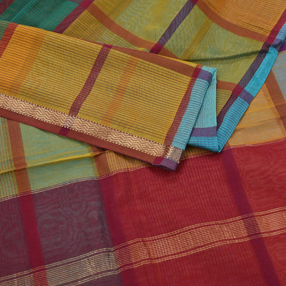 Indian Vintage Dupatta Multi Long Stole Block Print Pure Chanderi Silk Scarves Veil Zari Wrap Hijab Fringes