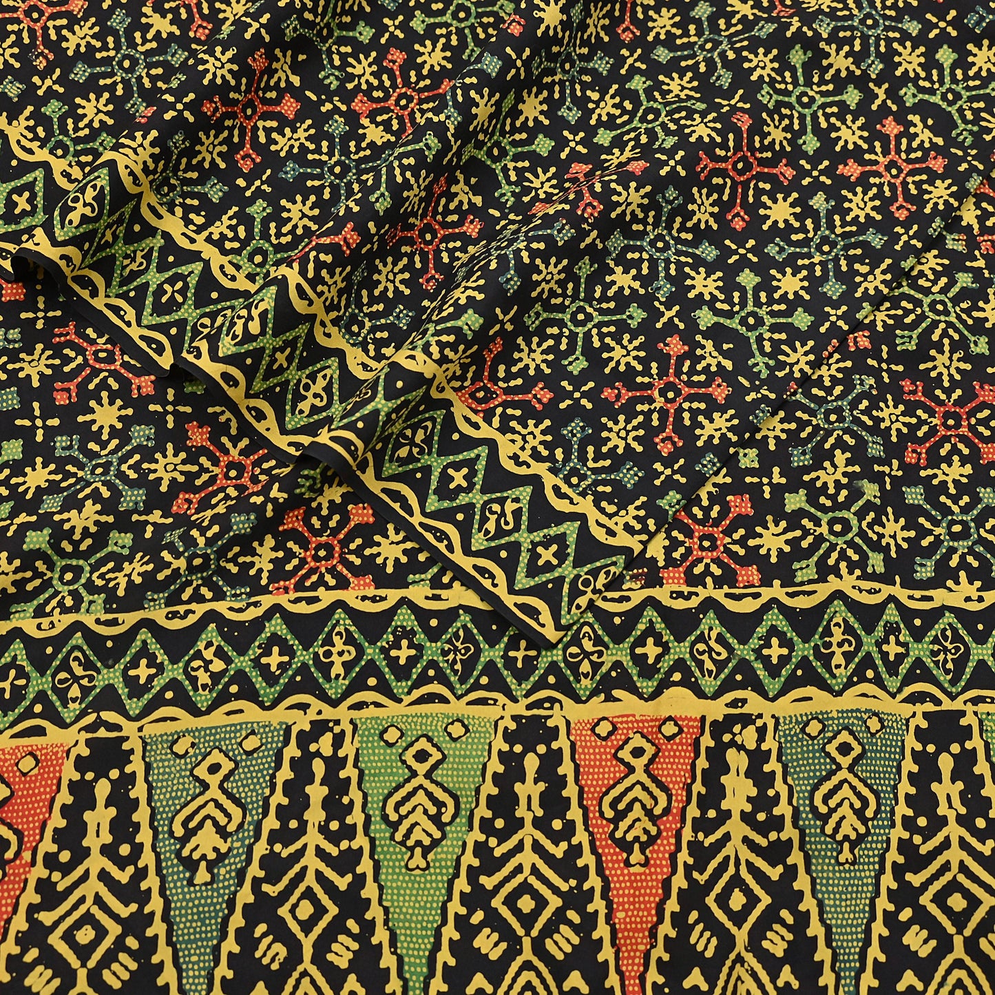 Indian Vintage Black Dupatta Long Stole Pure silk Block Printed Dupatta Veil Scarves soft Boho Wrap Dressmaking