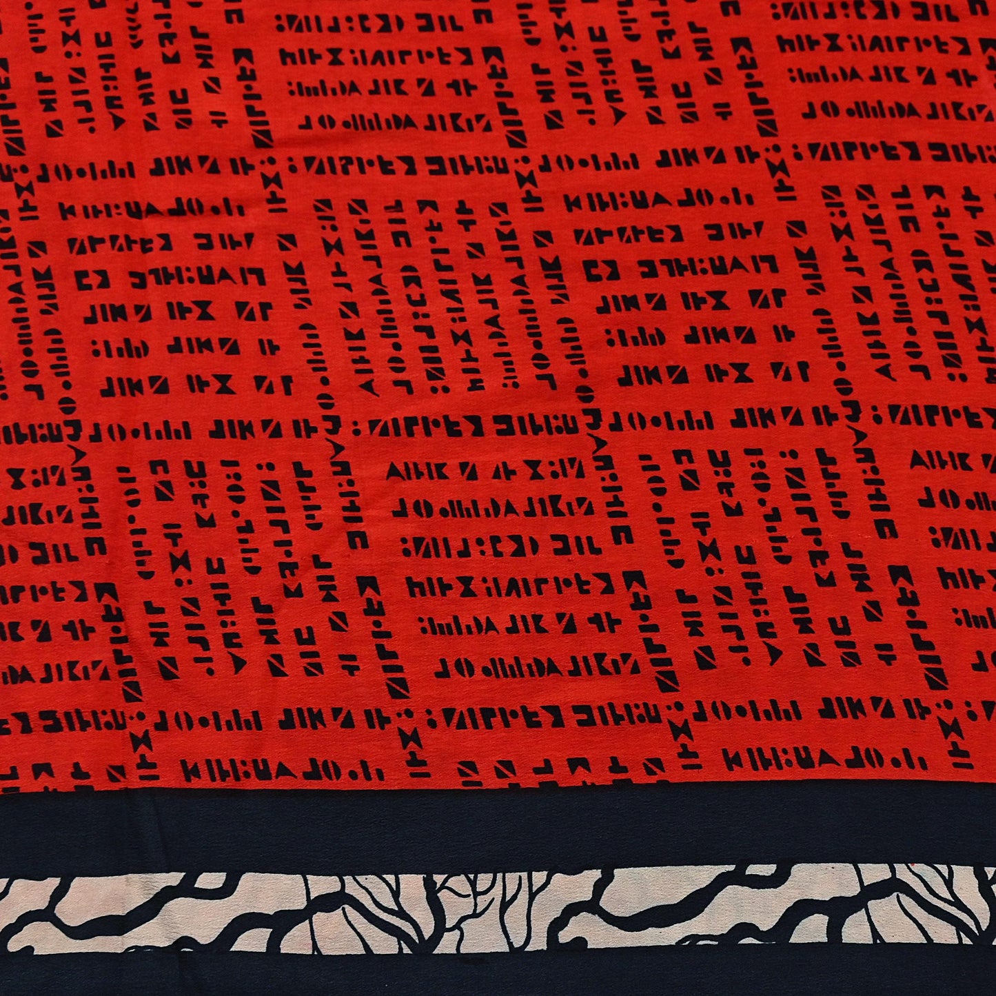 Indian Vintage Sari Red Pure Crepe Silk Printed Sarees 5yd Sewing Floral Soft Craft Fabric Wrap Dress making Crafting Quilting