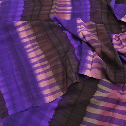 Indian Vintage Saree Multi Pure Crepe Silk Hand Embroidered Tie-Dye Sari Fabric 5yard Sewing Craft Fabric Ethnic Dressmaking
