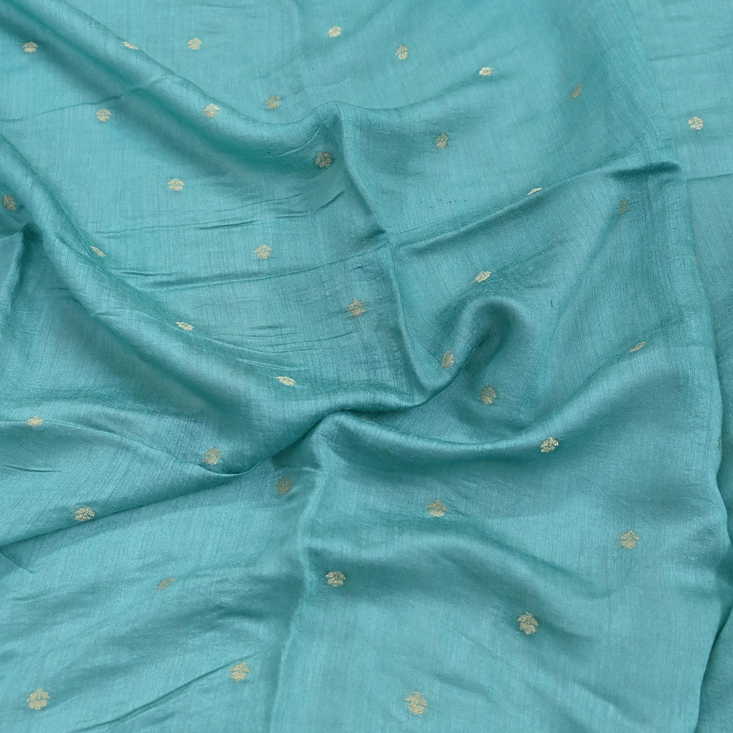 Indian Vintage Dupatta Green Long Stole Hand Woven Pure Silk Scarves Veil Zari Soft Fringes Scarf Wrap Boho