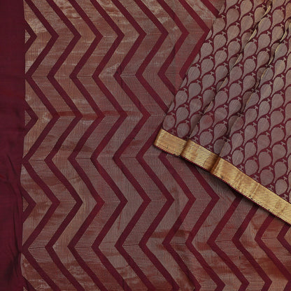 Indian Vintage Heavy Sari Maroon Pure silk Hand Woven Kanjivaram Sarees Fabric 5Yd Ethnic Zari Dress making Crafting Bollywood sari