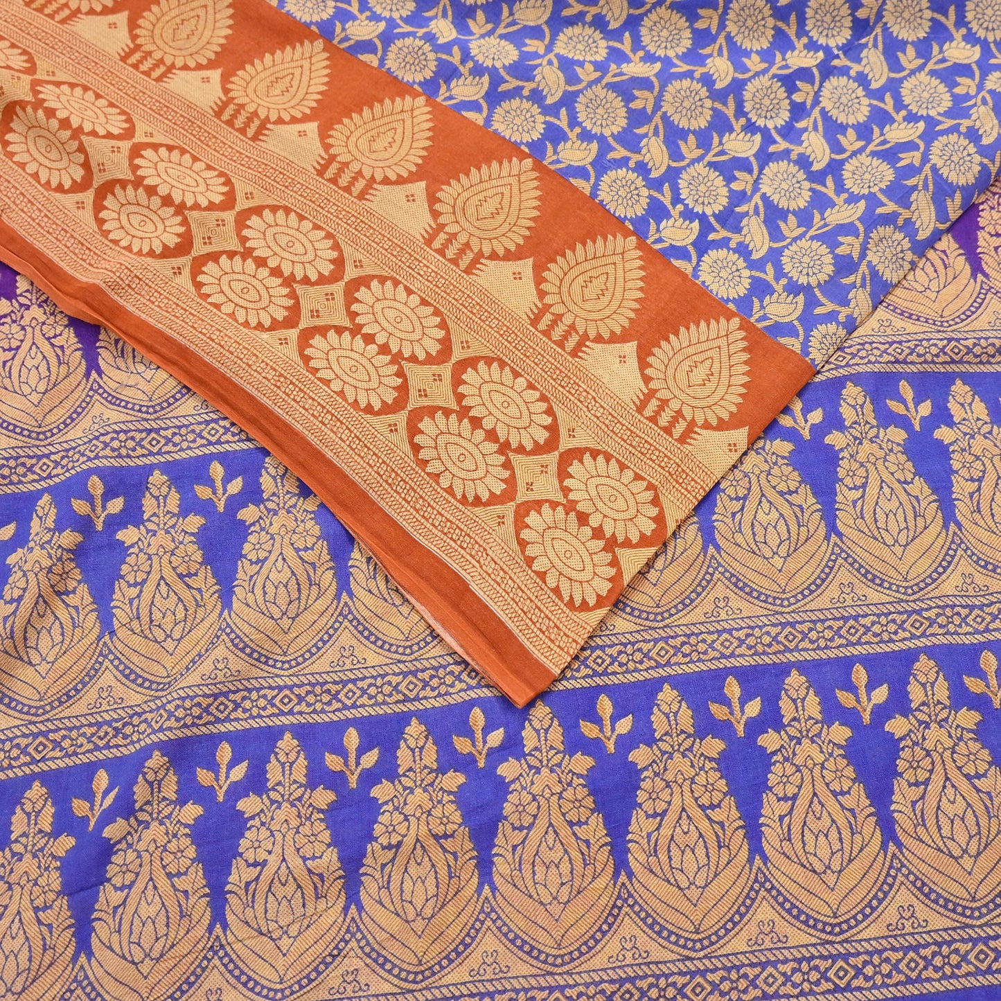 Indian Vintage Sari Pink & Multi Printed 100% Pure Cotton Saree Craft Fabric 5Yd Soft Sewing Sarong Wrap Boho Stripes Dress making Quilting