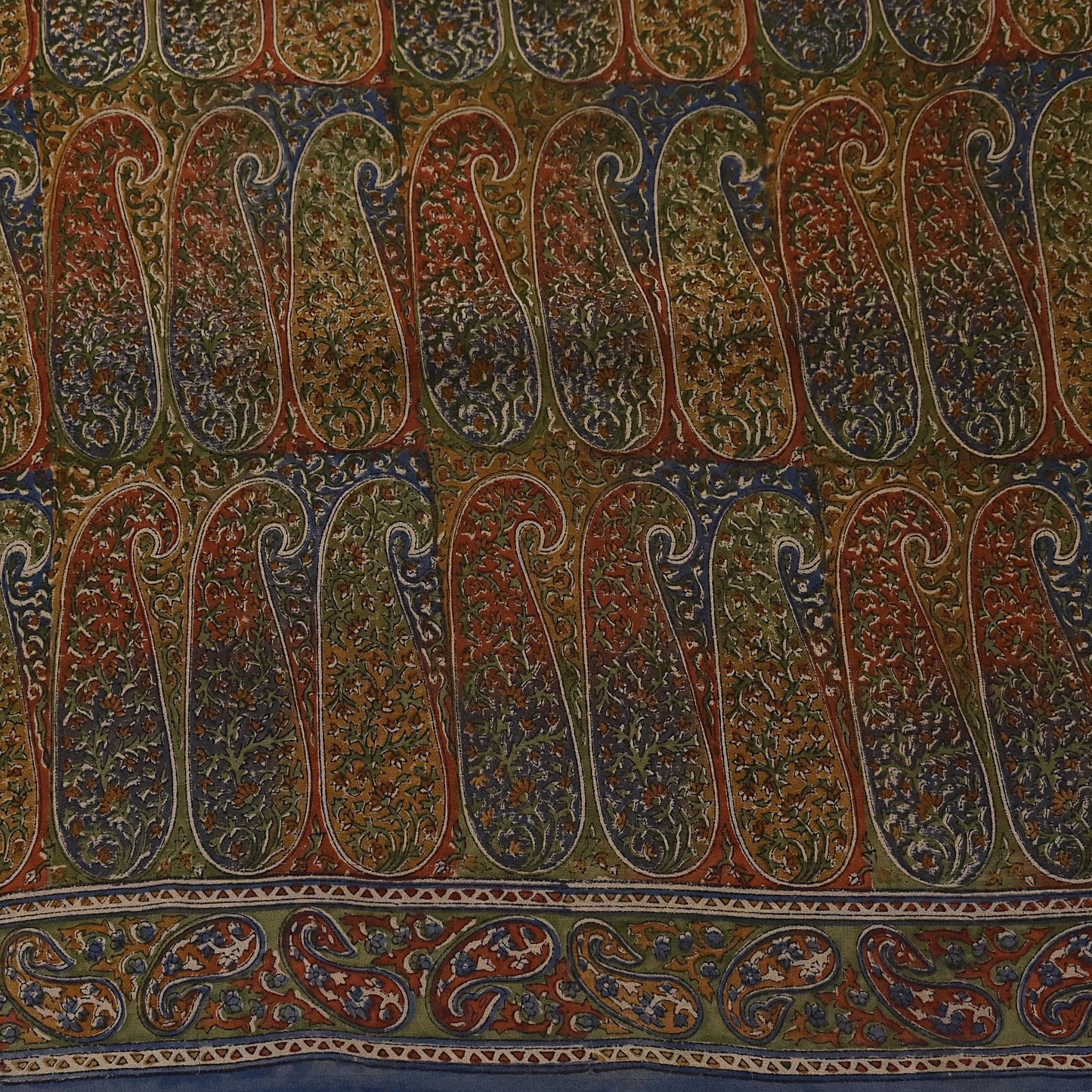 Vintage Indian Beige Multi Georgette Silk Saree Printed Fabric 5.5 Yard Soft Sari Sewing Dress Making Quilting Craft
