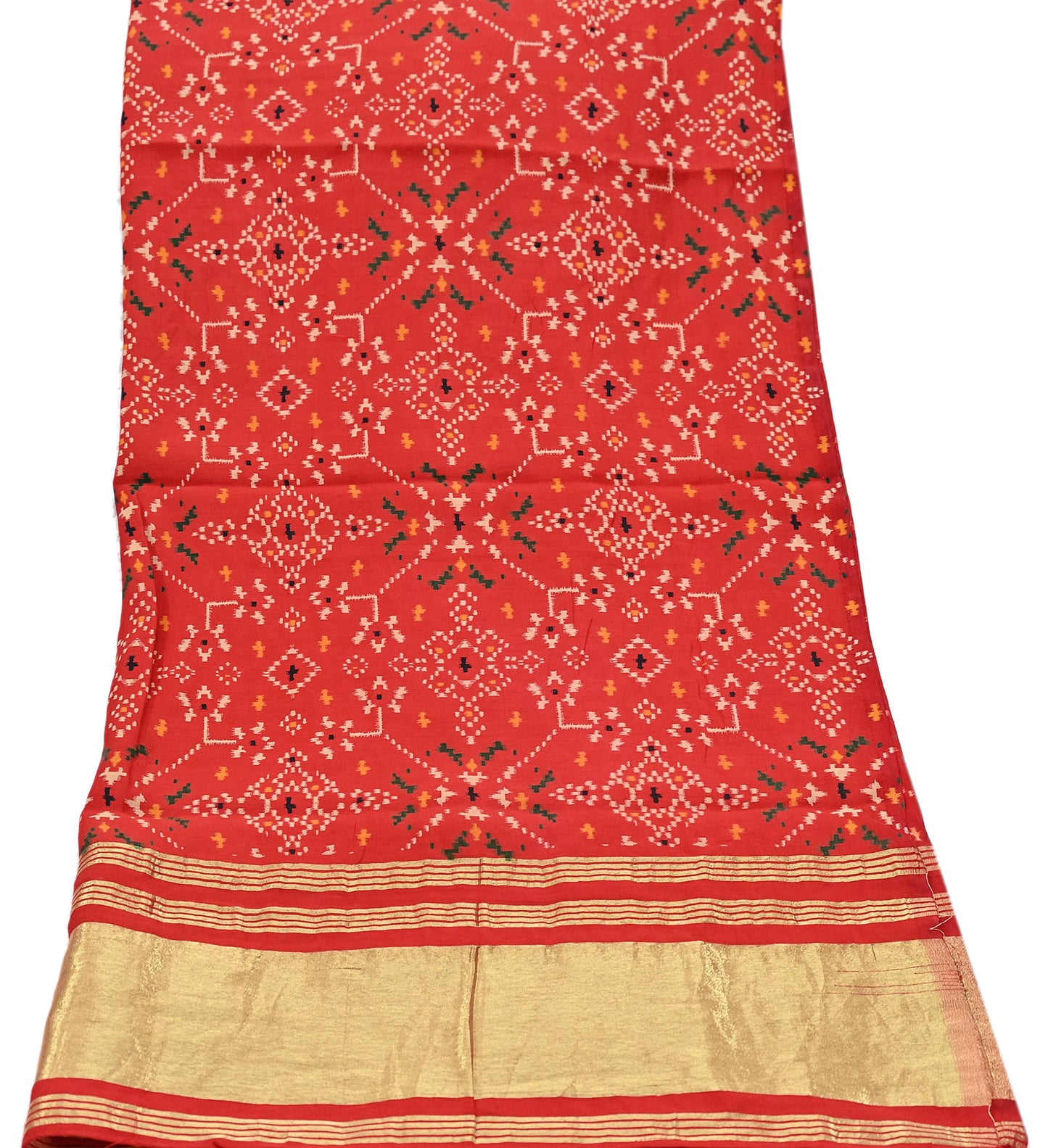 Indian Vintage Dupatta Red Long Stole Artificial Silk Woven Pinted Scarves Veil Scarf Wrap Soft Hijab Party wear veil
