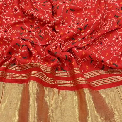 Indian Vintage Dupatta Red Long Stole Artificial Silk Woven Pinted Scarves Veil Scarf Wrap Soft Hijab Party wear veil