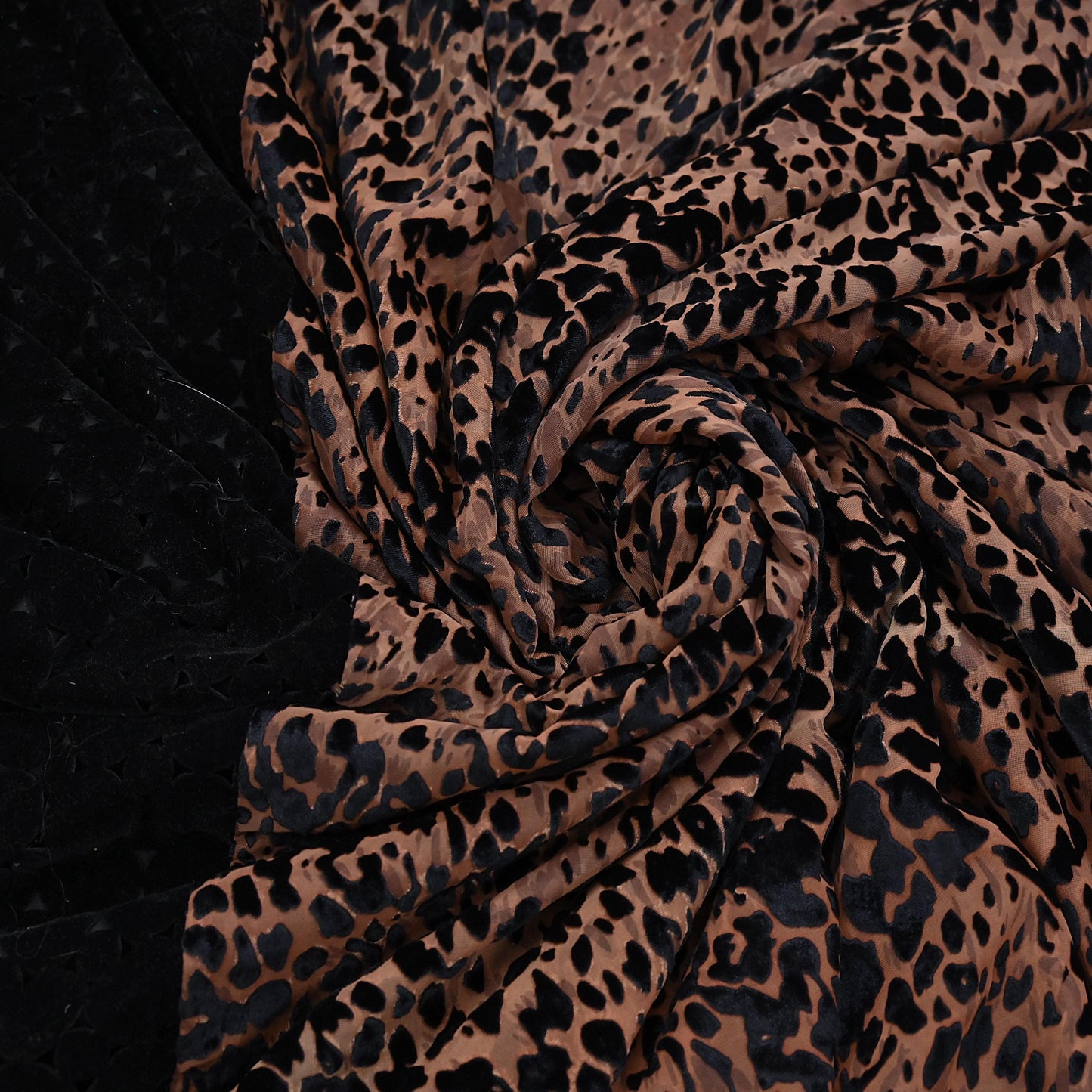 Vintage Brown & Black Brasso Saree Heavy Embroidery 5.5 Yards Soft Brasso Fabric Ideal for Crafting Wedding Wear Bollywood sarees