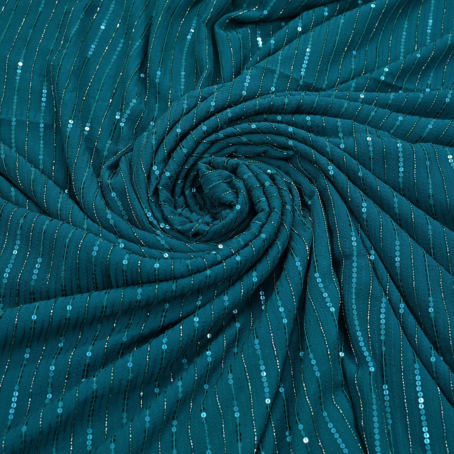 Indian Vintage Teal Blue Saree Pure Georgette Silk Hand Beaded Sari Craft Fabric 5Yd Zari Ethnic Bridal/Wedding Sarees Bollywood sari