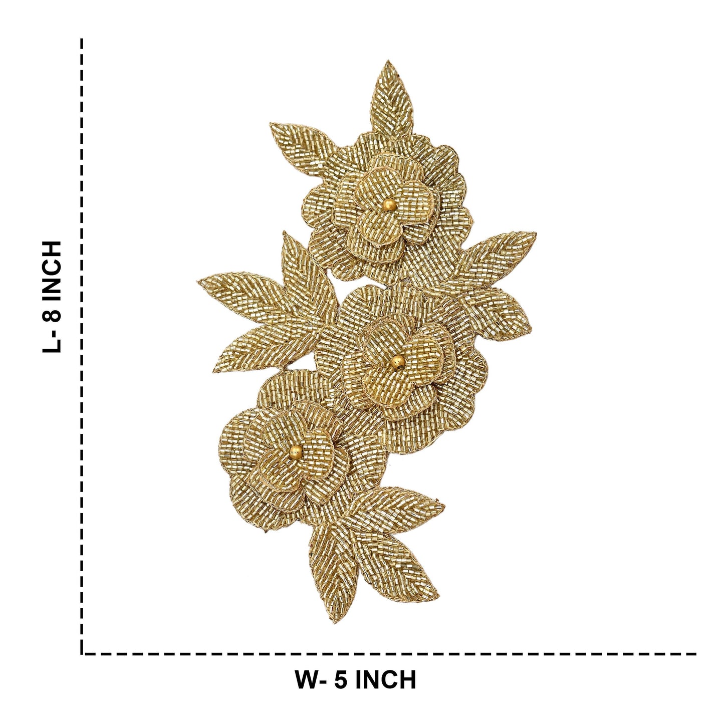 Indian Vintage 1 Pcs Rare Appliques Beige Cotton Applique VERY OLD ANTIQUE Vintage Embroidered Snippets Remnants Craft Journals 8"X5"