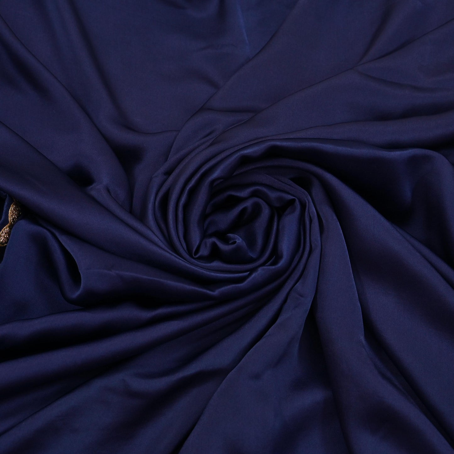 Rare Vintage Blue Pure Satin Silk Saree Zardozi Hand Embroidered Designer Sabyasachi Sari 5.5 Yard Bollywood Party Wear