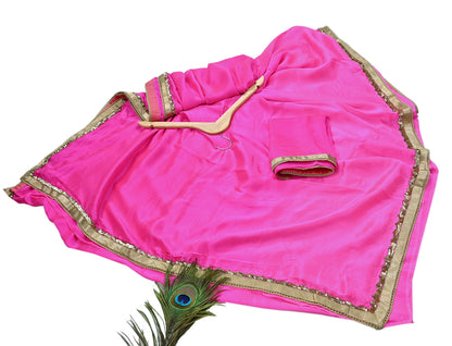 Rare Vintage Pink Pure Satin Silk Saree Hand Embroidered Designer Sabyasachi Sari 5.5 Yard Bollywood Party Wear with Blouse Fabric