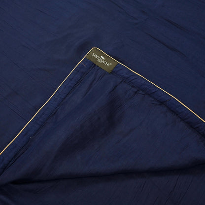 Rare Vintage Blue Pure Silk Saree Zardozi Hand Embroidered Designer Sabyasachi Sari 6 Yard Bollywood Party Wear