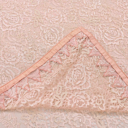 Vintage Peach Net Saree Heavy Hand Embroidery 6 Yards Soft Mesh Fabric Ideal for Crafting Wedding Wear Bollywood sarees