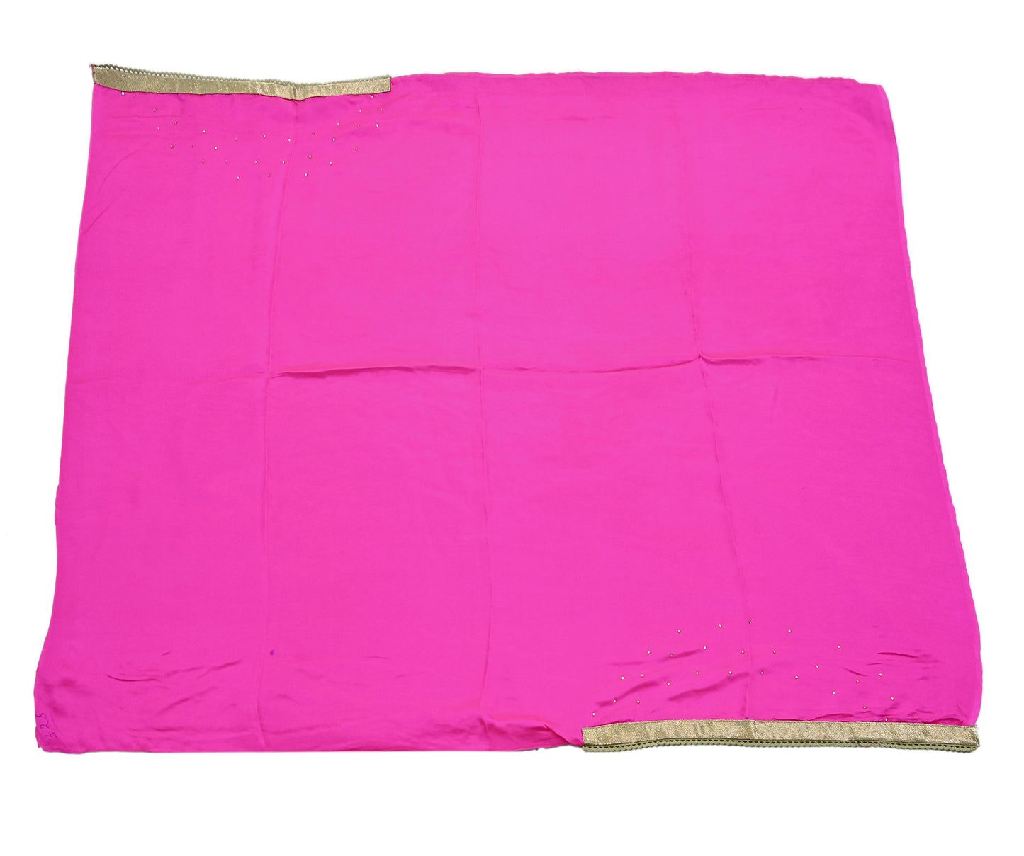 Rare Vintage Pink Pure Satin Silk Saree Hand Embroidered Designer Sabyasachi Sari 5.5 Yard Bollywood Party Wear with Blouse Fabric