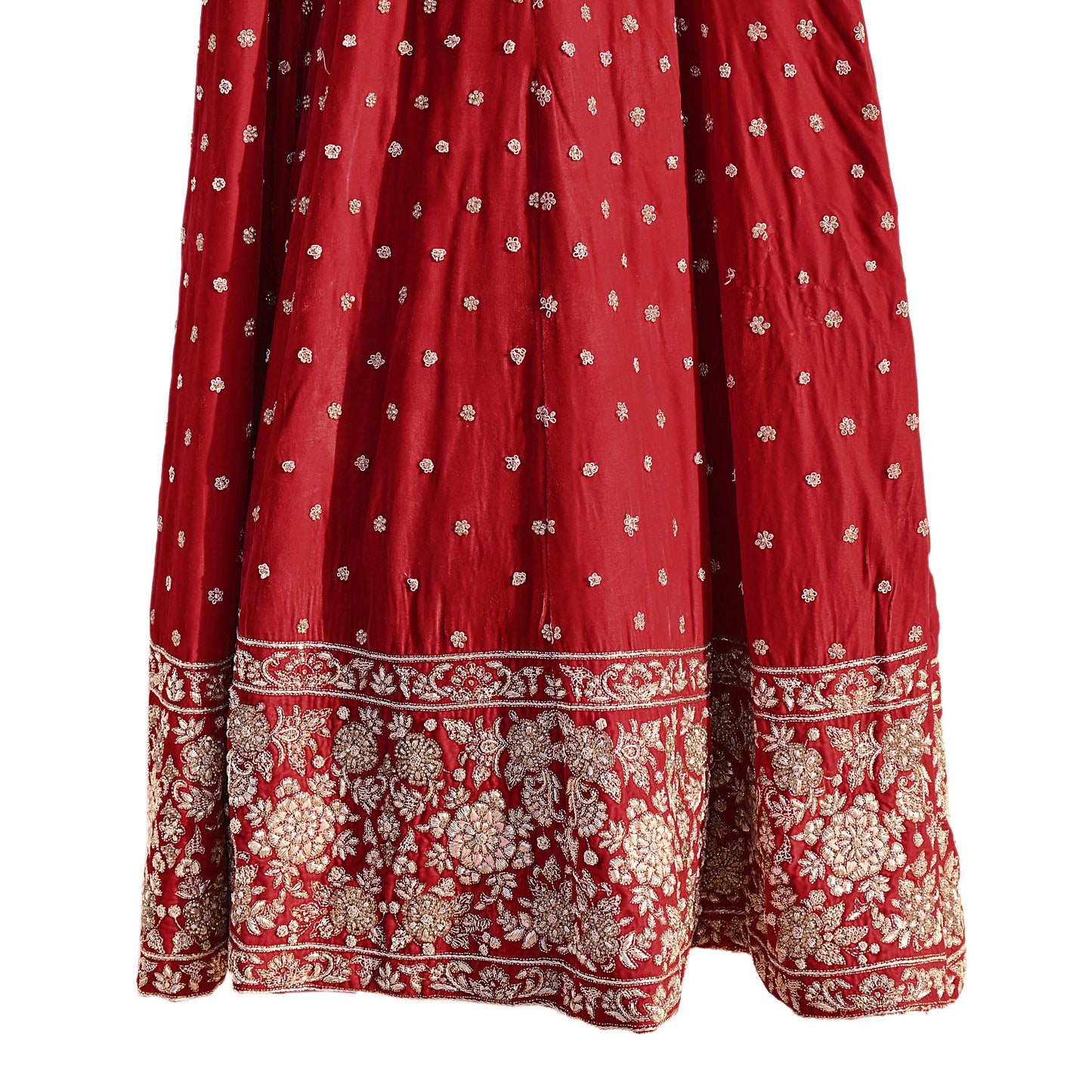 Red Velvet Anarkali Gown Vintage Bollywood Dress Zardozi hand Embroidered Floor Length Ethnic Party Wear Wedding Outfit